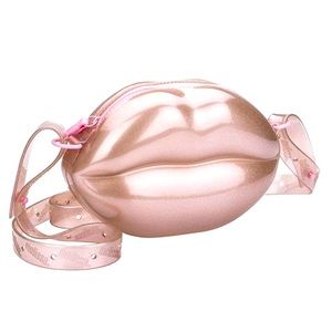 Melissa Lip Bag - Light Pink Glitter